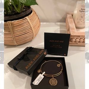 Alex and Ani “K” initial bracelet